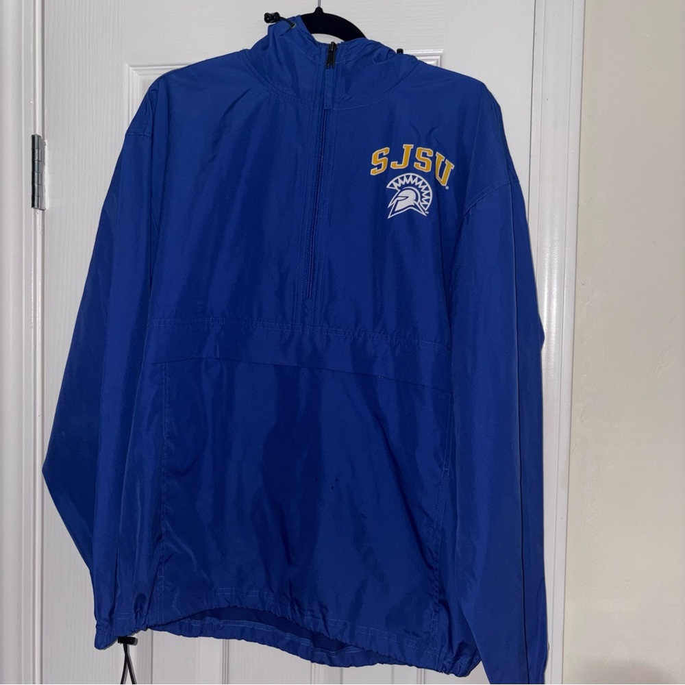 Champion Blue Jacket with Yellow Logo